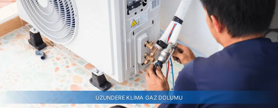 Uzundere İlçemi York Klima Gaz Dolumu